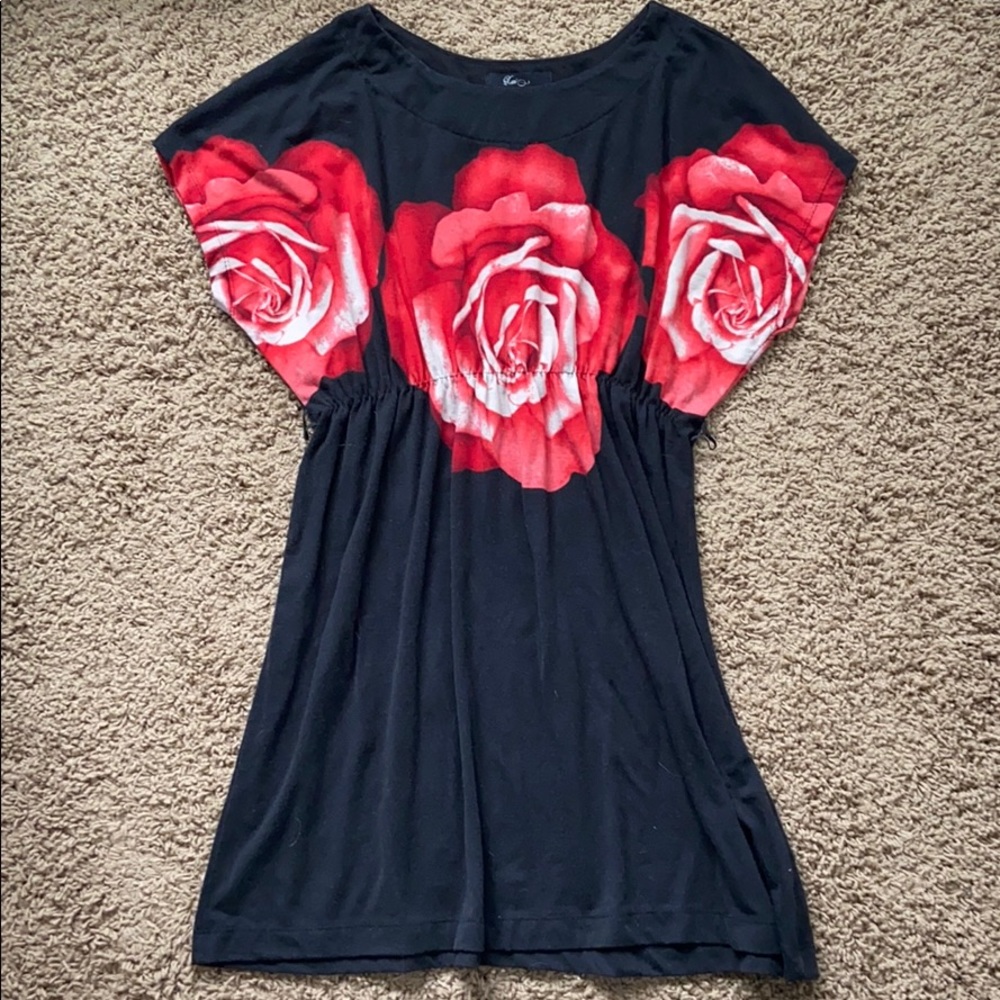 Black Rose Dress